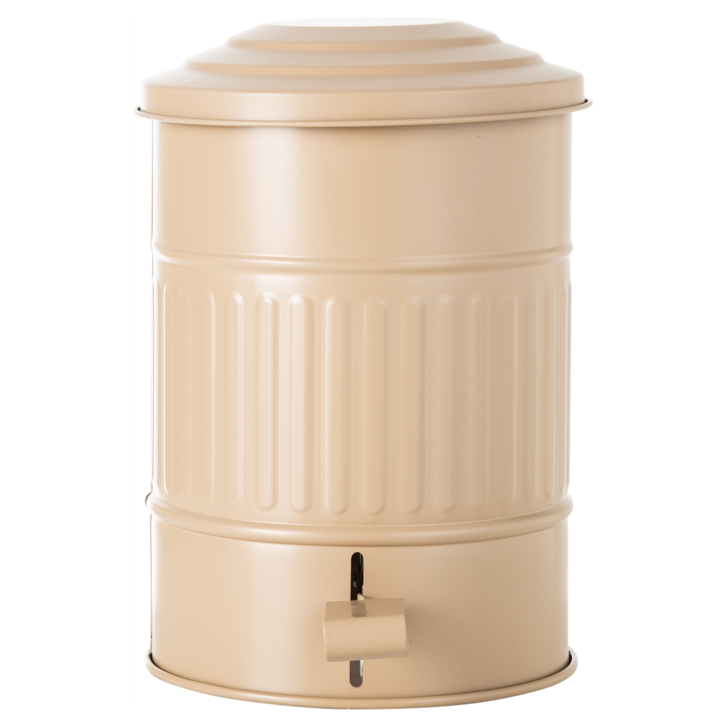 PEDALLI ÇÖP KOVASI MAT KREM 8 LT