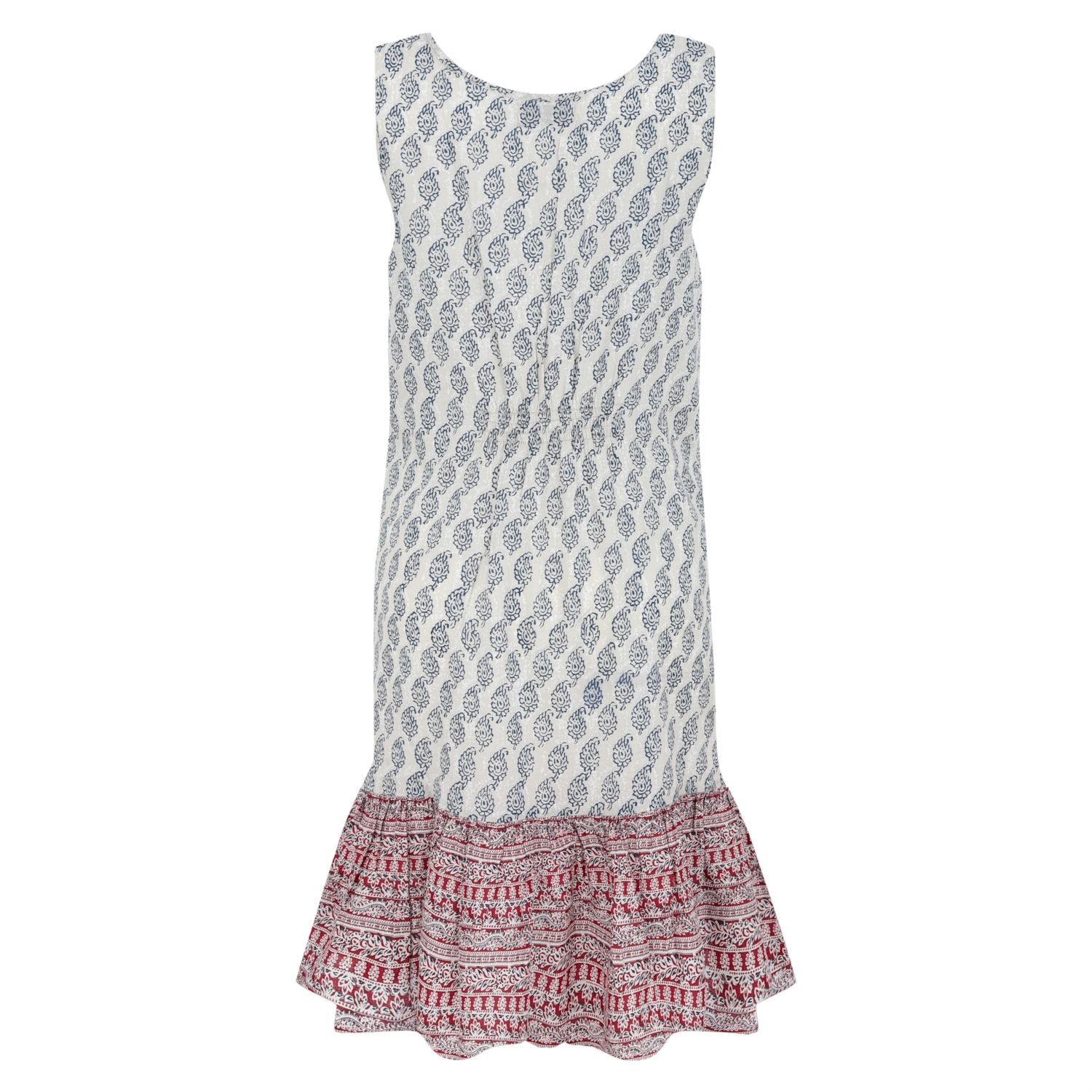 ETNİK DESENLİ ELBİSE