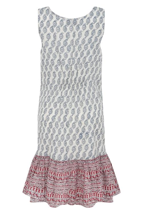  ETNİK DESENLİ ELBİSE