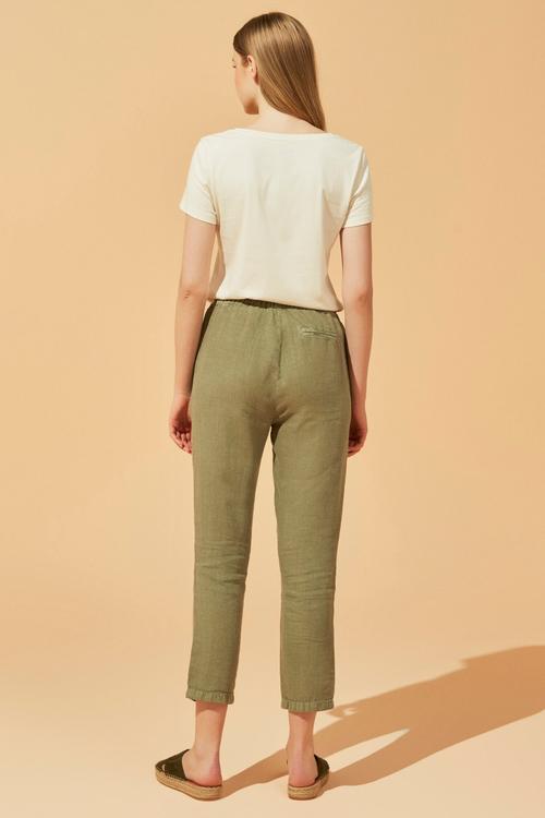  NAKIŞLI V YAKA T-SHIRT