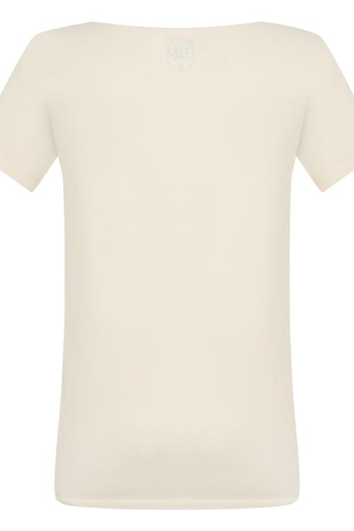  NAKIŞLI V YAKA T-SHIRT