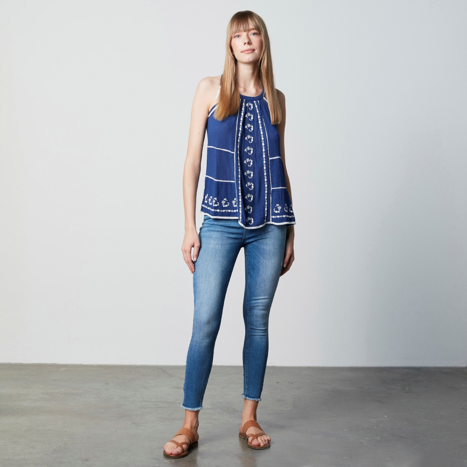 YÜKSEL BEL SKINNY FIT JEAN PANTOLON