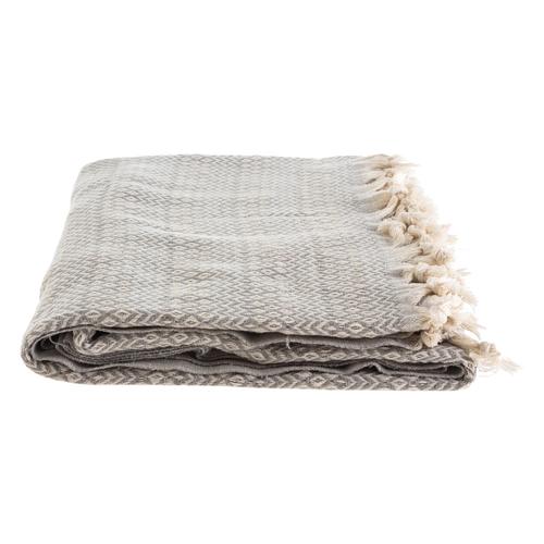  NANCY GRİ ÇİFT KİŞİLİK PİKE 200X230CM