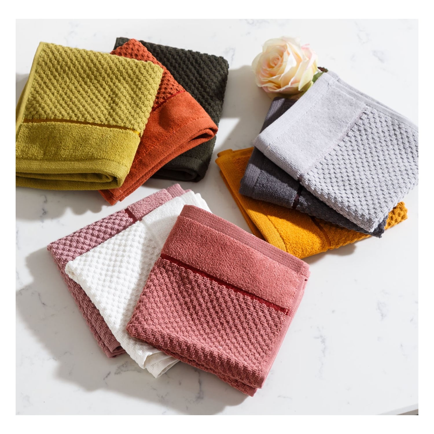 3'LÜ SET SARI-GRİ-FÜME 30X30 CM