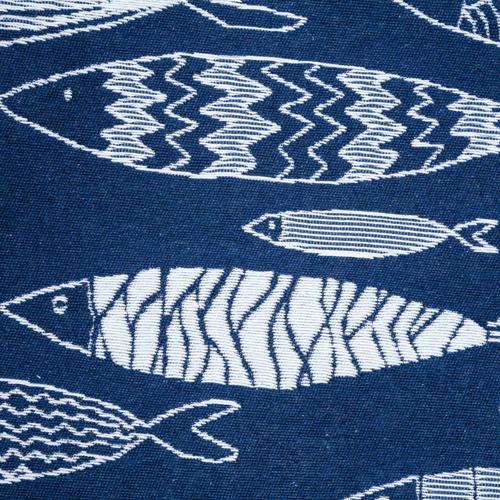  LARISSA OKYANUS KİLİM 80X150CM MAVİ BEYAZ