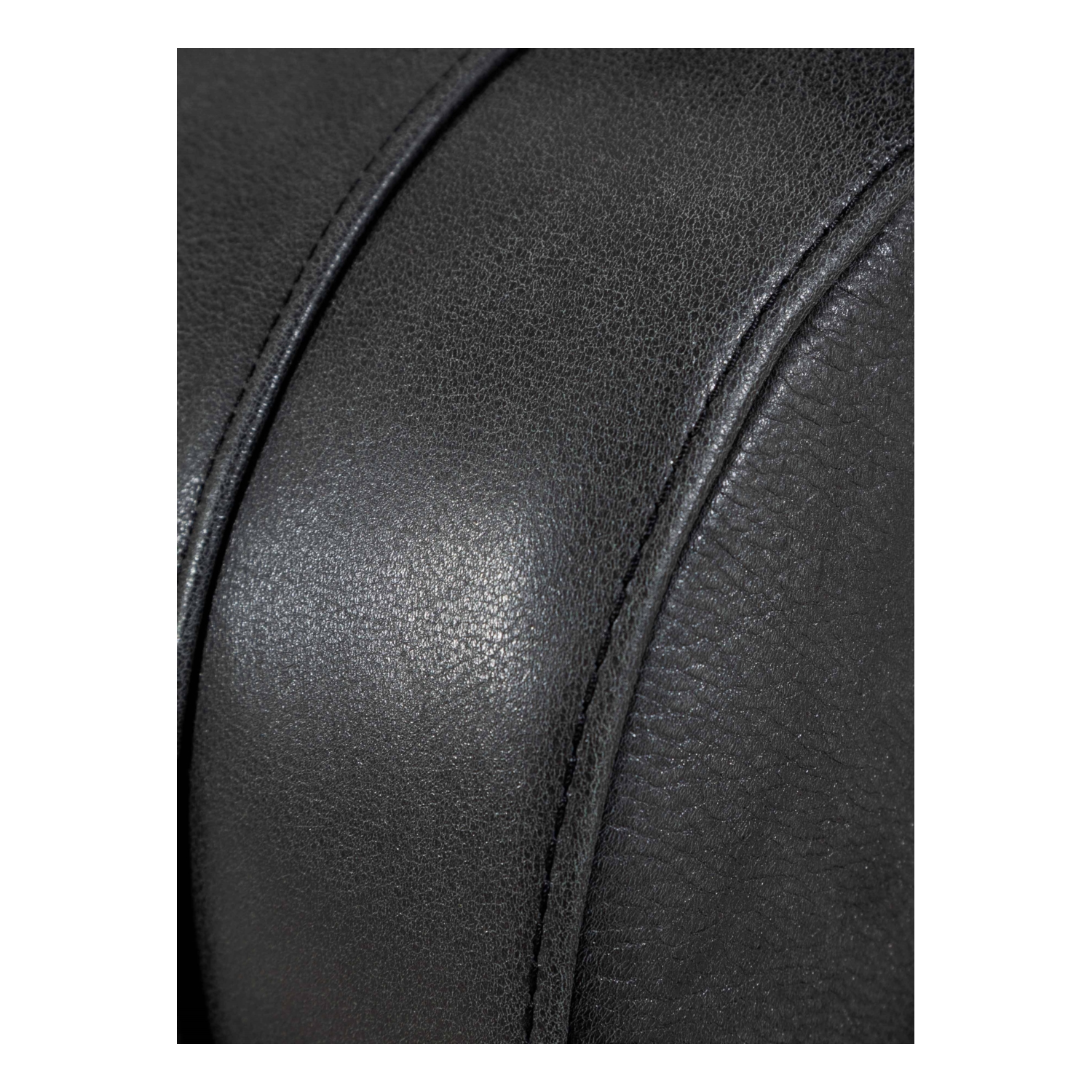 HOLMES SİYAH TEKLİ DERİ KOLTUK