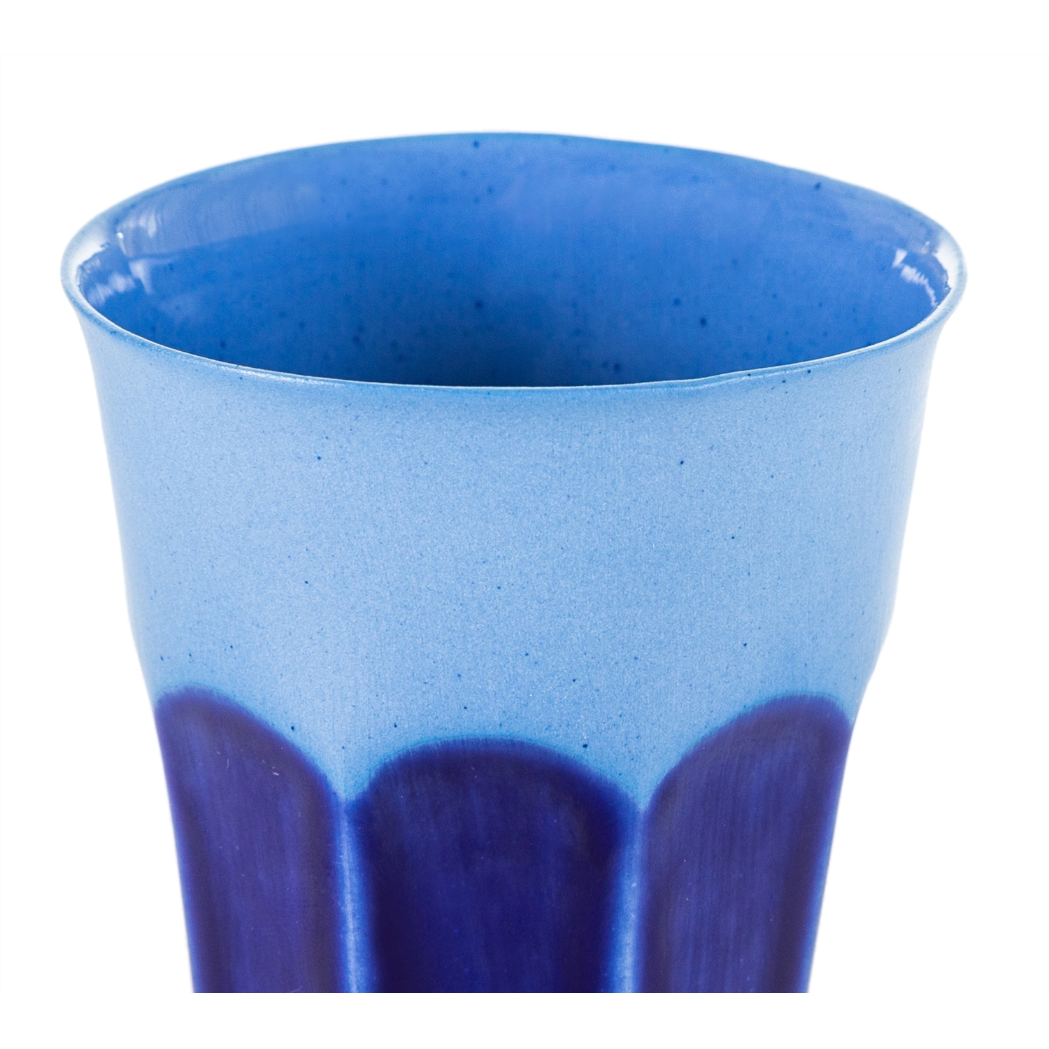 HANDMADE PORSELEN MAVİ ESPRESSO FİNCANI -110 ML