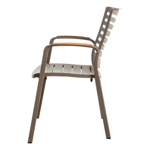  HECTOR KOLÇAKLI SANDALYE ŞAMPANYA