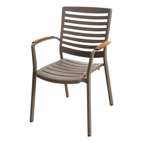  HECTOR KOLÇAKLI SANDALYE ŞAMPANYA