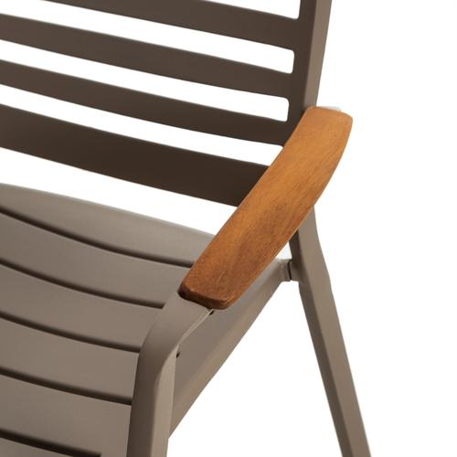  HECTOR KOLÇAKLI SANDALYE ŞAMPANYA