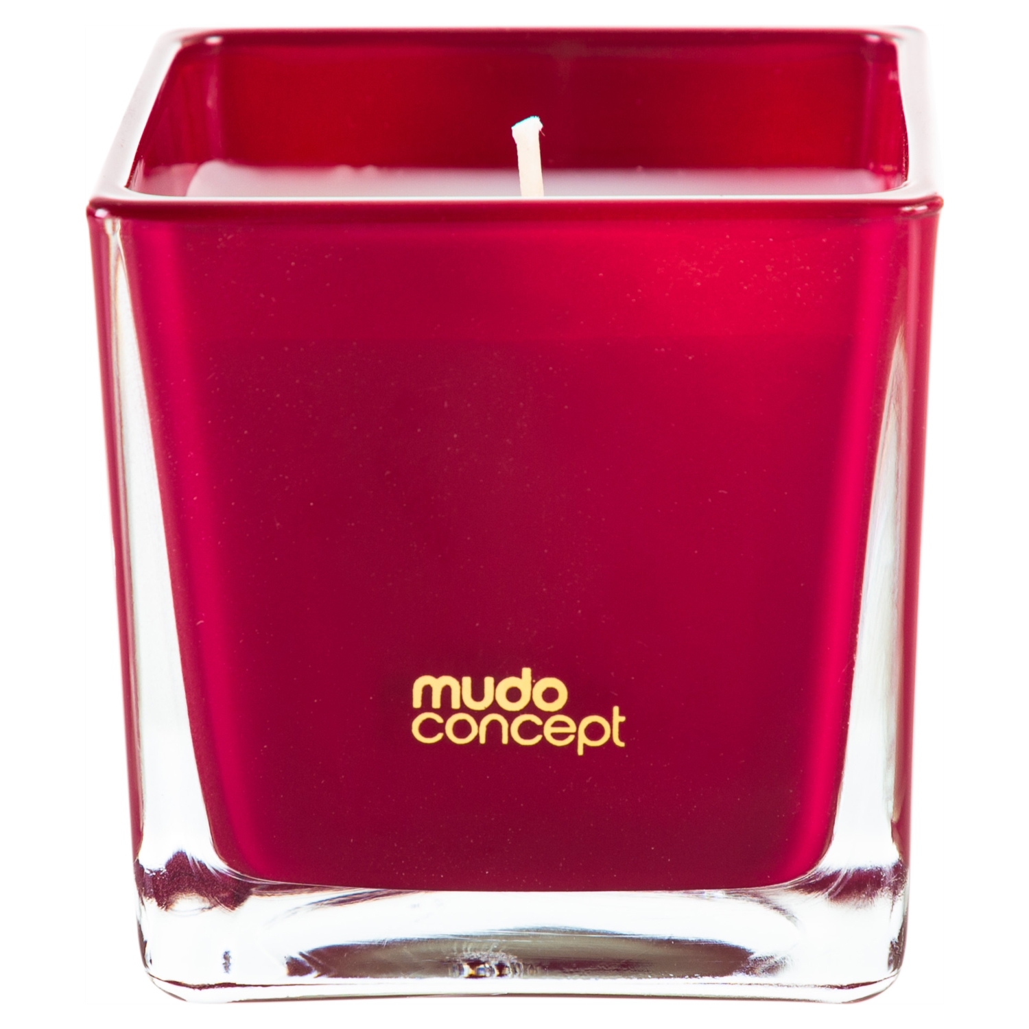 PREMIUM KARE BARDAK MUM BORDO 8X8CM