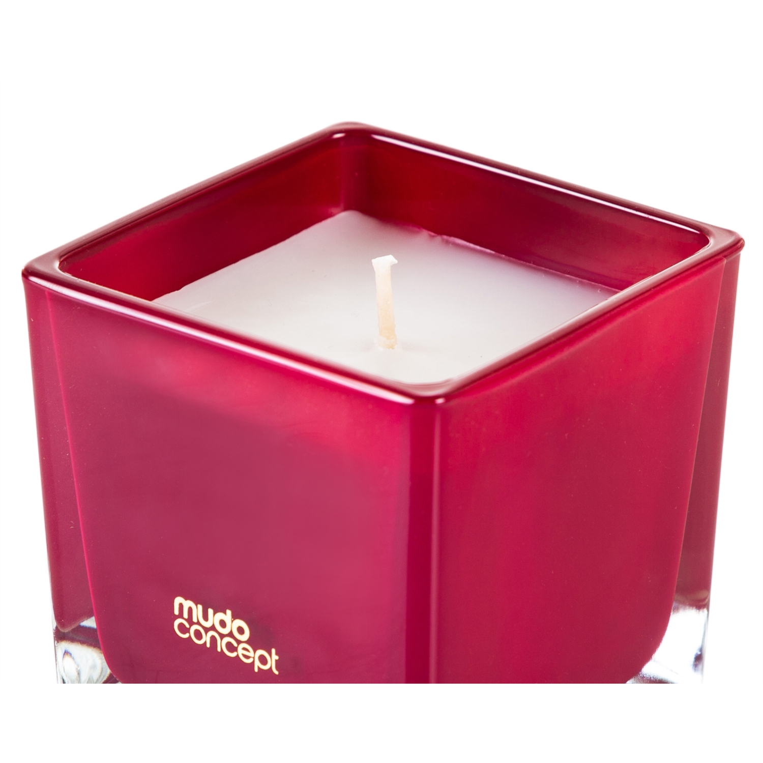 PREMIUM KARE BARDAK MUM BORDO 8X8CM