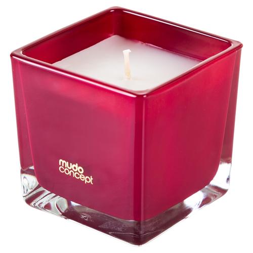  PREMIUM KARE BARDAK MUM BORDO 8X8CM