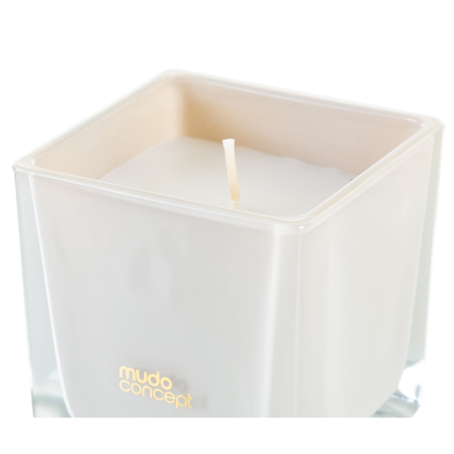 PREMIUM KARE BARDAK MUM GRİ 8X8CM