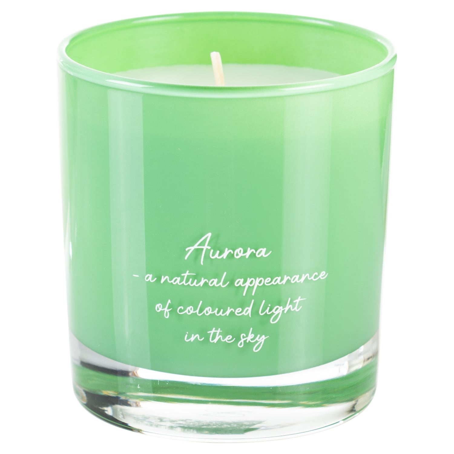 AURORA BLACK AMBER KOKULU BARDAK MUM YEŞİL