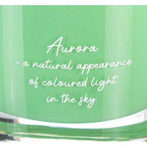  AURORA BLACK AMBER KOKULU BARDAK MUM YEŞİL