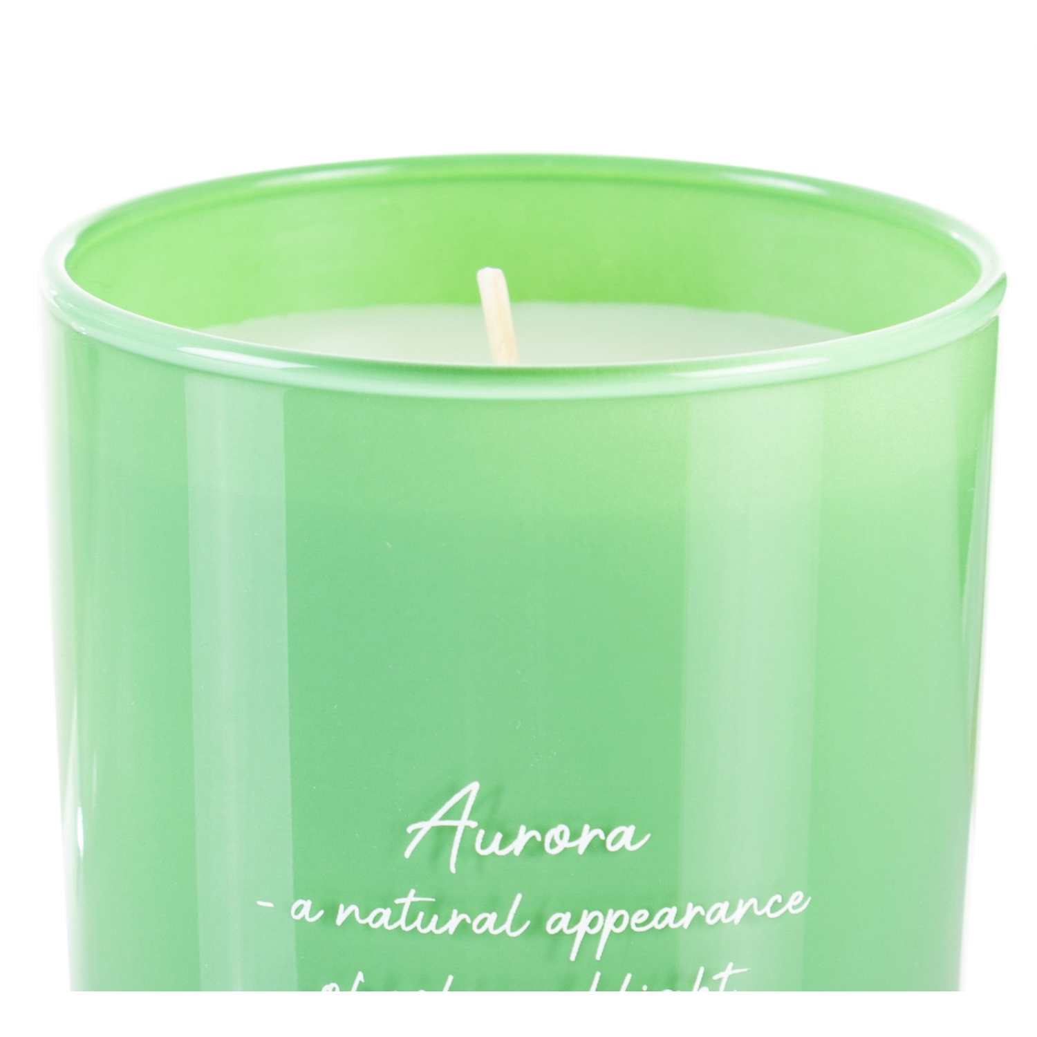 AURORA BLACK AMBER KOKULU BARDAK MUM YEŞİL