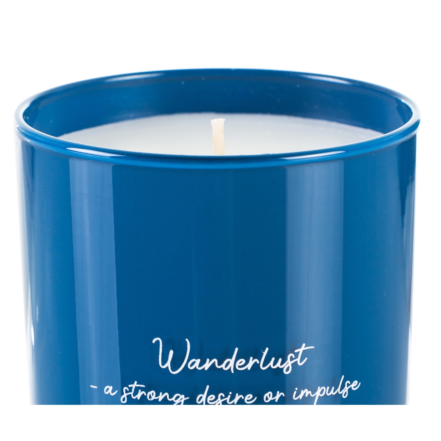 WANDERLUST BLACK AMBER KOKULU BARDAK MUM MAVİ