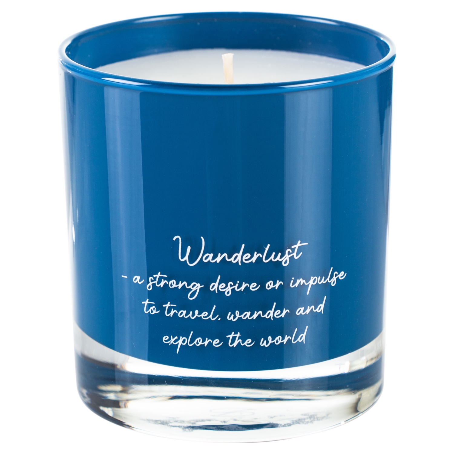 WANDERLUST BLACK AMBER KOKULU BARDAK MUM MAVİ