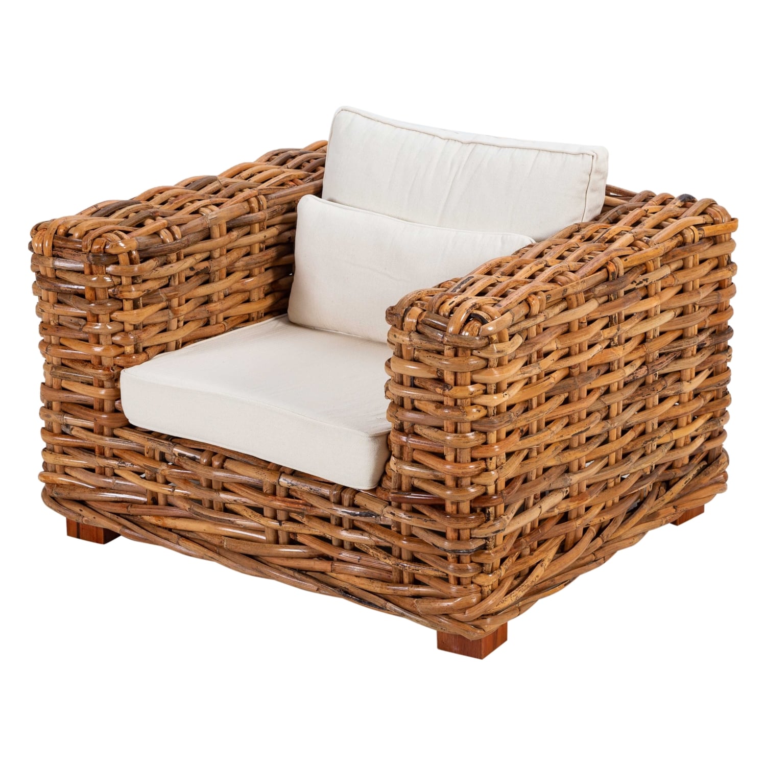 SAINT TROPEZ RATTAN TEKLİ KOLTUK