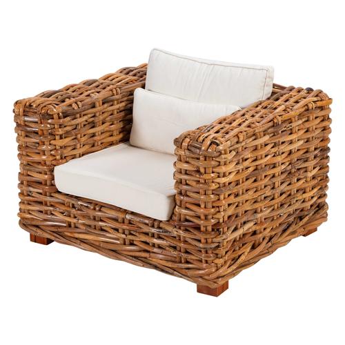  SAINT TROPEZ RATTAN TEKLİ KOLTUK