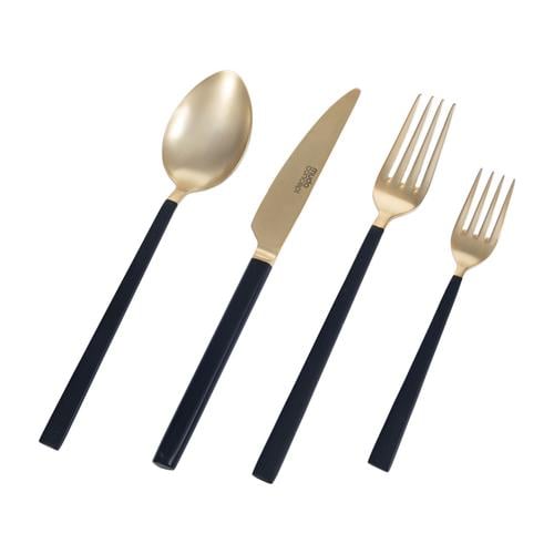  LINEA ÇATAL KAŞIK BIÇAK TAKIMI 24 PARÇA MAT GOLD