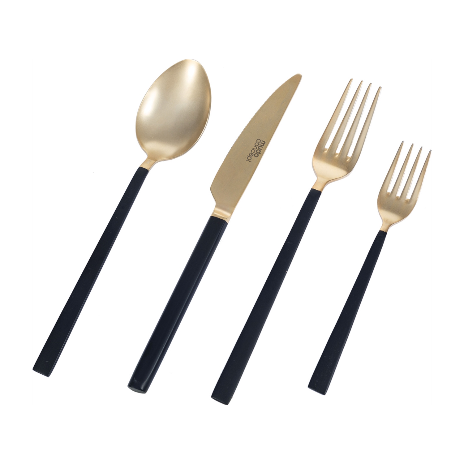 LINEA ÇATAL KAŞIK BIÇAK TAKIMI 24 PARÇA MAT GOLD