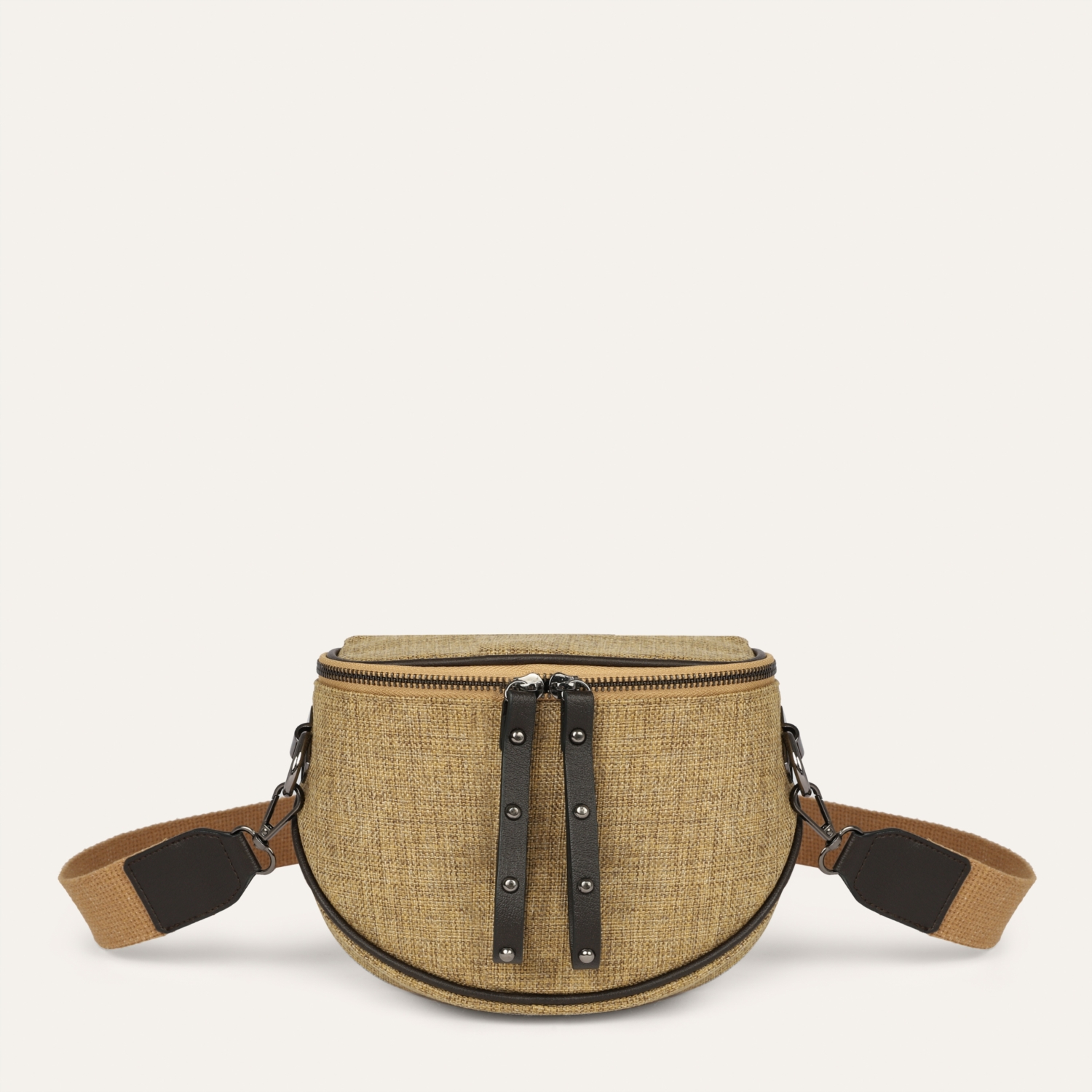 HASIR FERMUAR DETAYLI BEL ÇANTASI