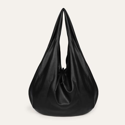  DERİ GÖRÜNÜMLÜ YUMUŞAK SHOPPER OMUZ ÇANTASI