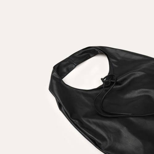  DERİ GÖRÜNÜMLÜ YUMUŞAK SHOPPER OMUZ ÇANTASI