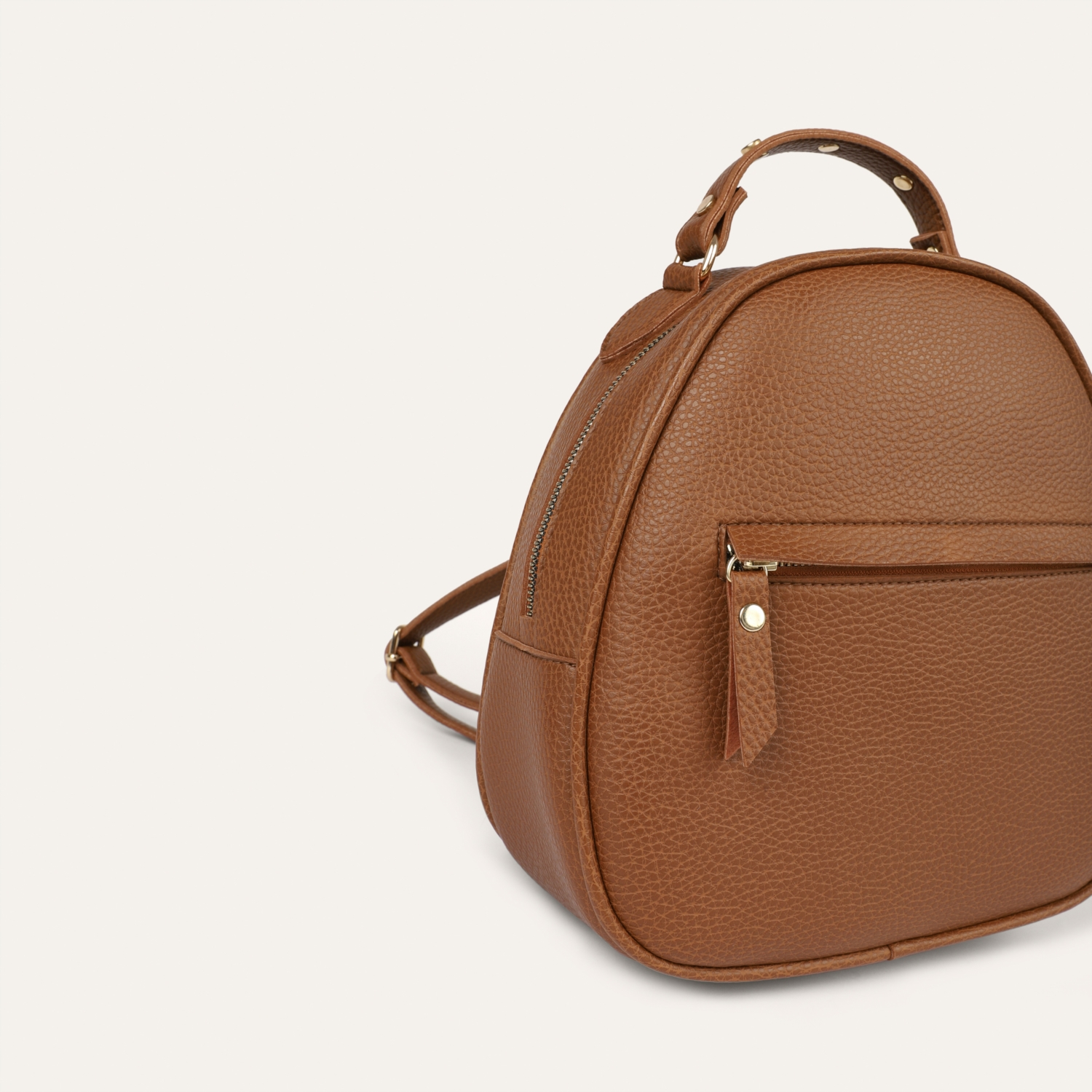 DERİ GÖRÜNÜMLÜ SIRT ÇANTASI