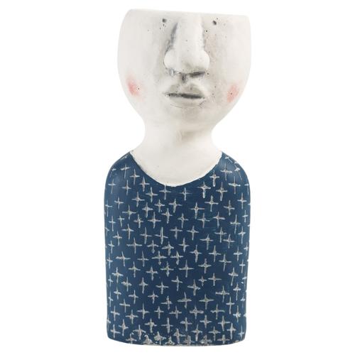  HUMAN VAZO MAVİ 33CM