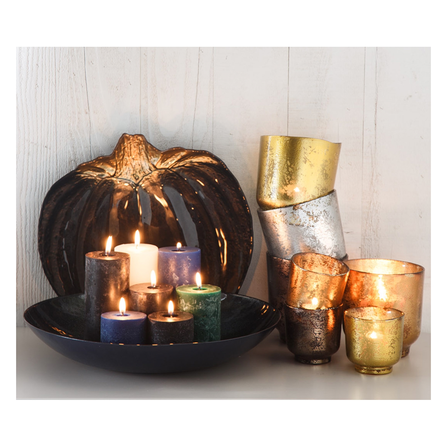 VELA BEYAZ MUMLUK 15CM