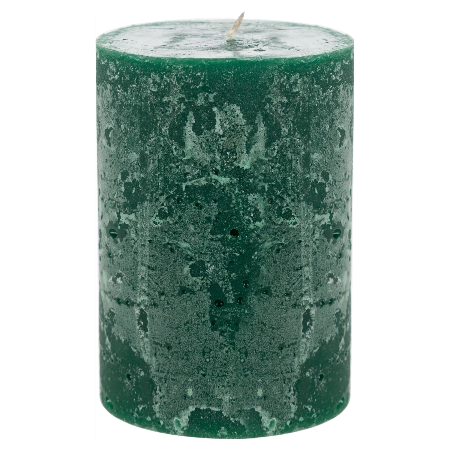 SÜTUN MUM YEŞİL 7X10 CM