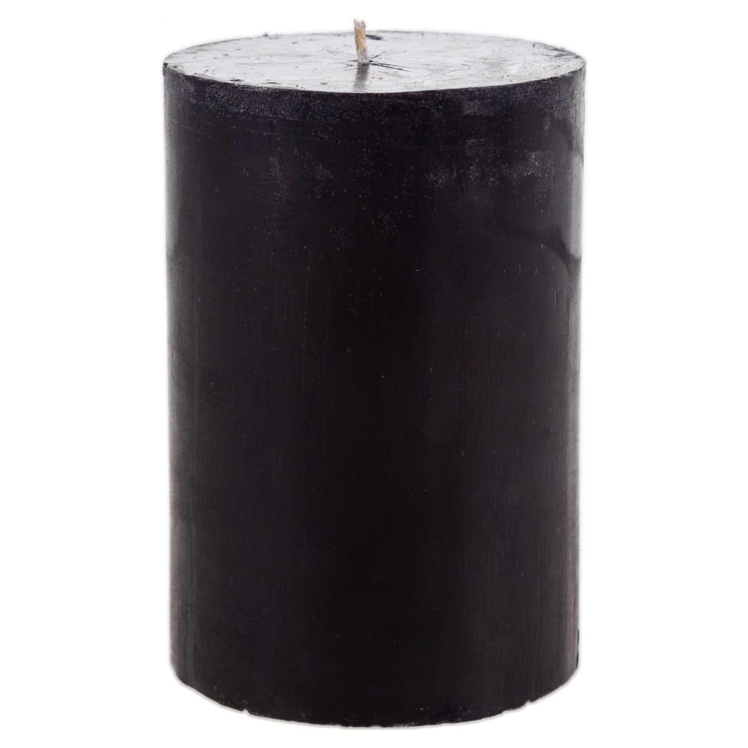 SÜTUN MUM SİYAH 7X10 CM