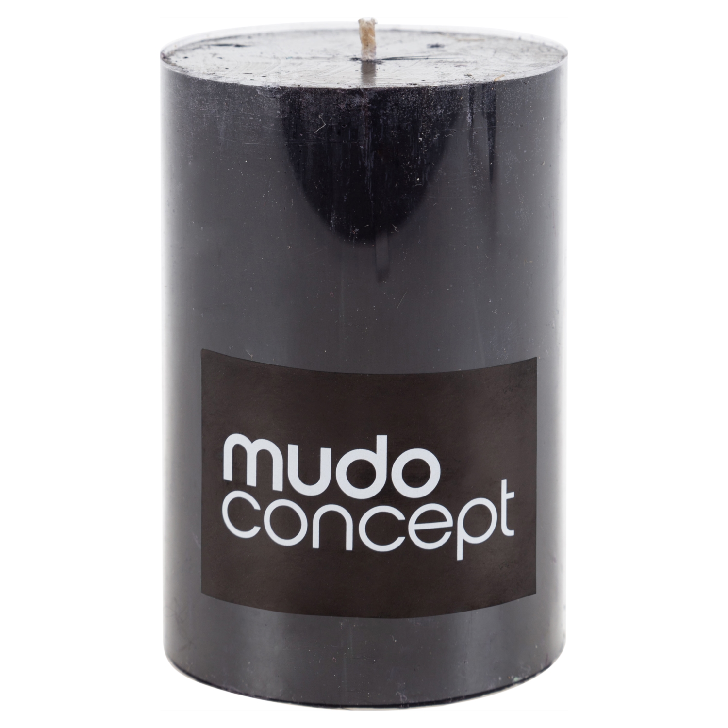 SÜTUN MUM SİYAH 7X10 CM