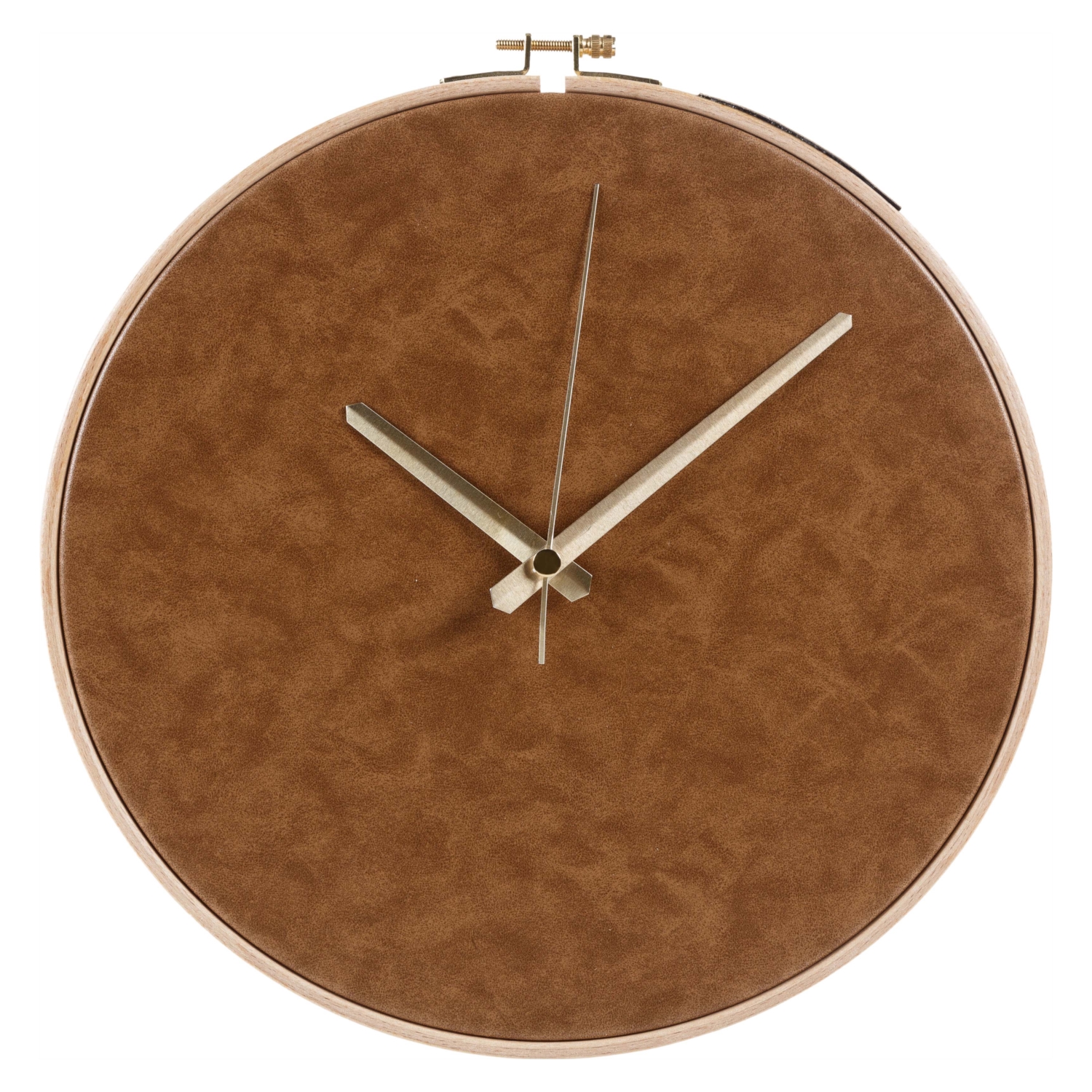 TEXAS DUVAR SAATİ KAHVE 30CM