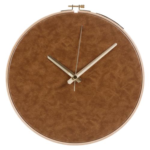  TEXAS DUVAR SAATİ KAHVE 30CM