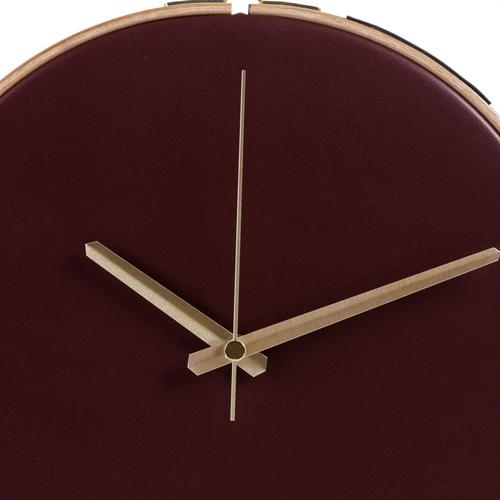  TEXAS DUVAR SAATİ BORDO 30CM