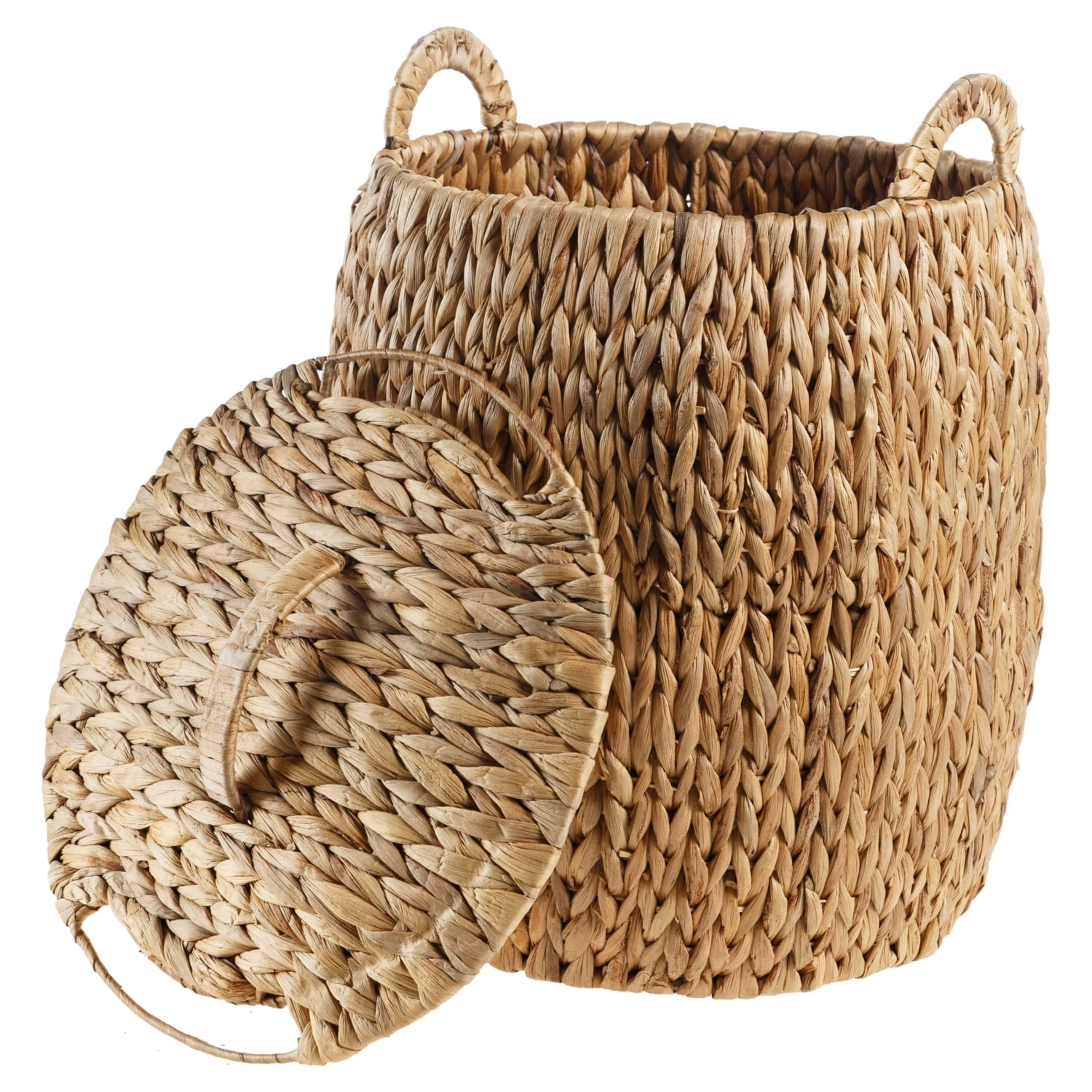 KAPAKLI HASIR SEPET 37X44CM