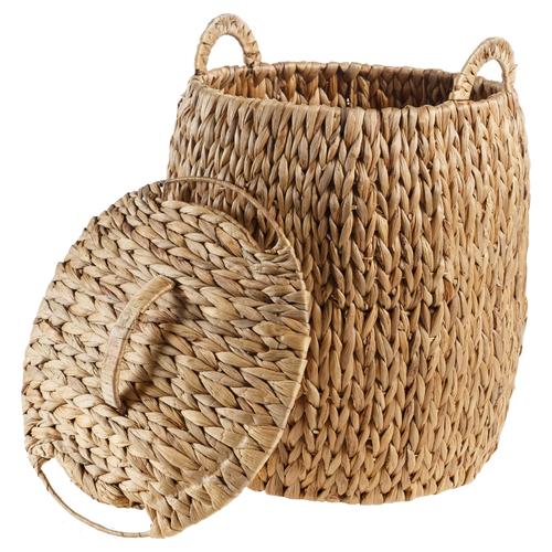  KAPAKLI HASIR SEPET 37X44CM