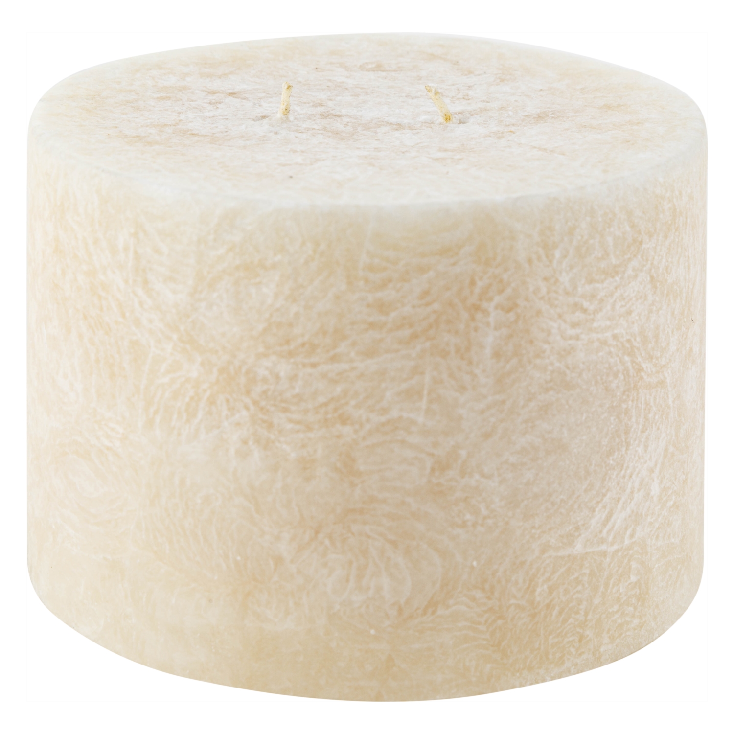 VANİLYA KOKULU BİTKİSEL MUM BEJ 7,5X10CM