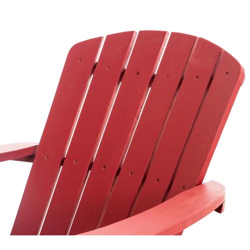  ADIRONDACKE SALLANIR KOLTUK KIRMIZI