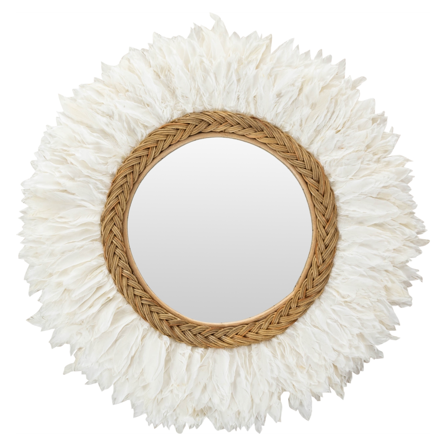 PALU AYNA BEYAZ 70X70X4 CM