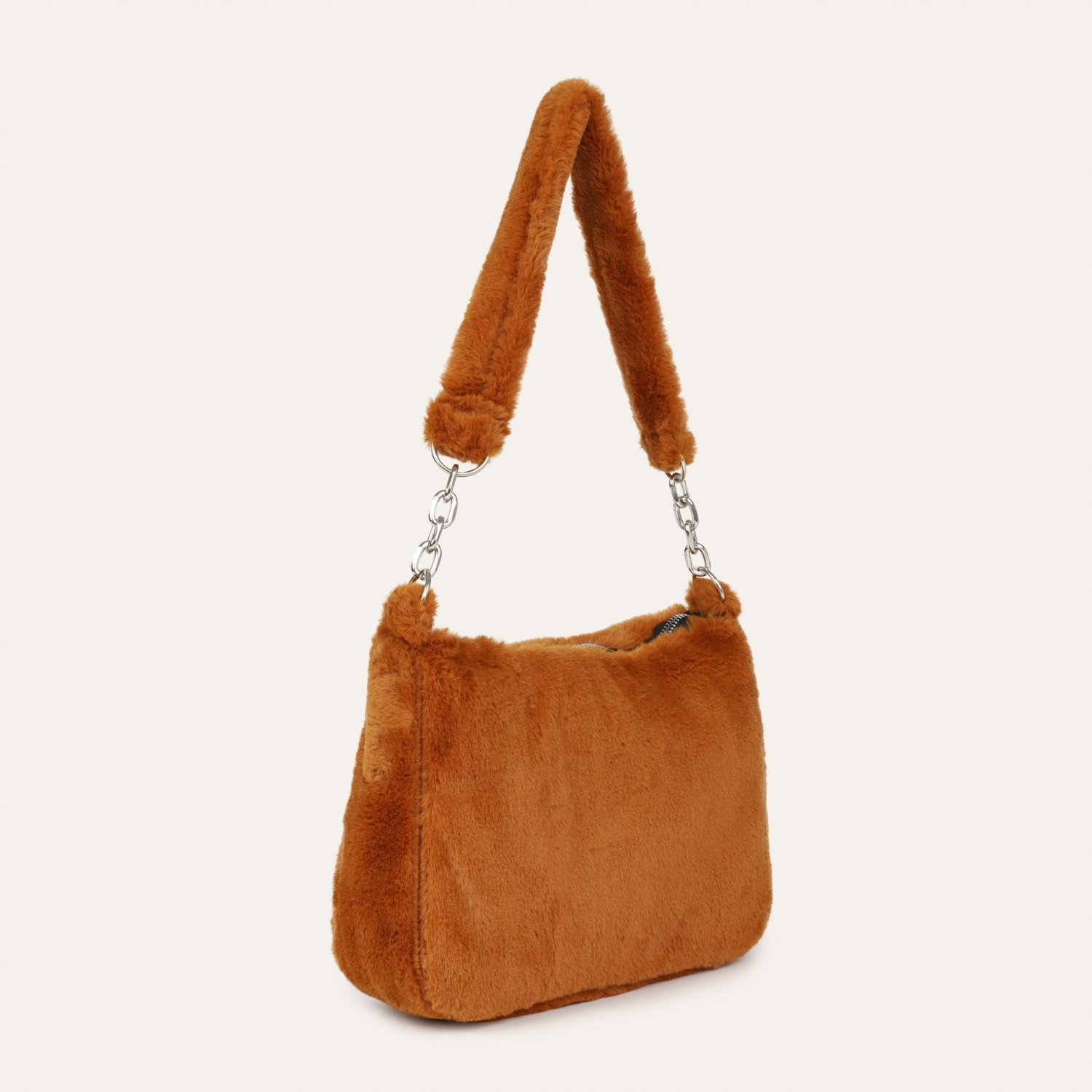 SUNİ KÜRK OMUZ ÇANTASI