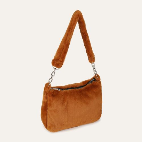  SUNİ KÜRK OMUZ ÇANTASI