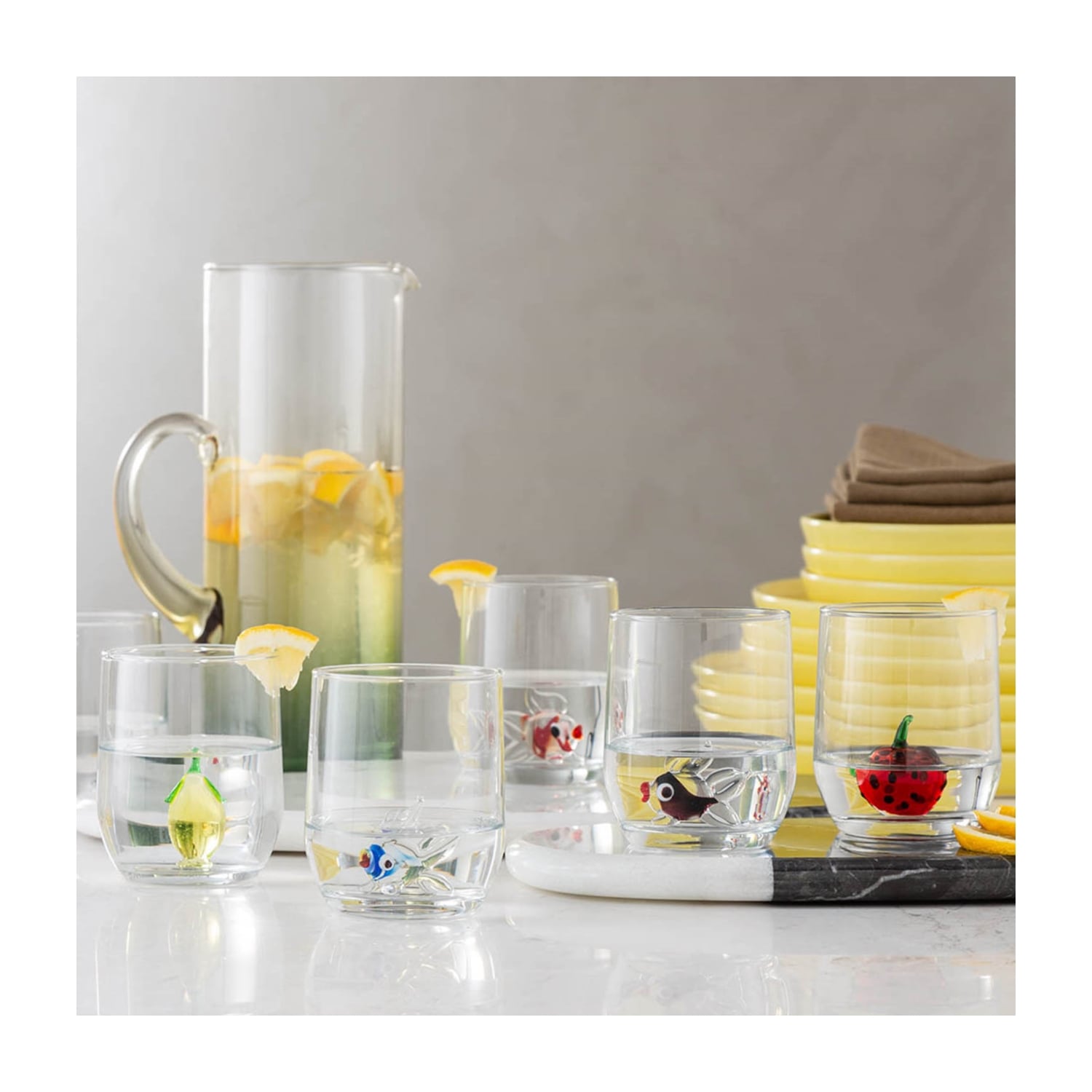 HAWAII ÇİLEK FİGÜRLÜ BARDAK 205 ML