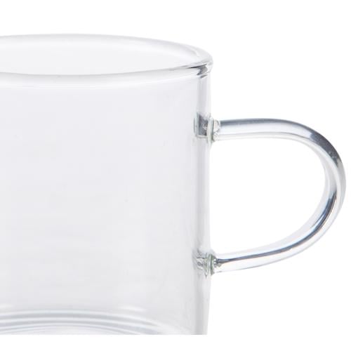  BOROSİLİKAT FİNCAN -ŞEFFAF 150 ML