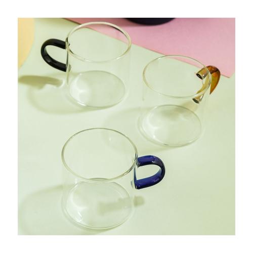  BOROSİLİKAT FİNCAN -SİYAH 150 ML