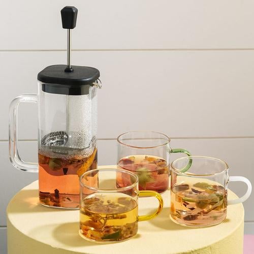  BOROSİLİKAT FİNCAN -SİYAH 150 ML